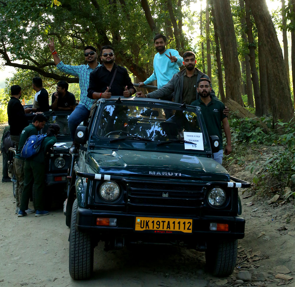 Jeep Safari in Jim Corbett